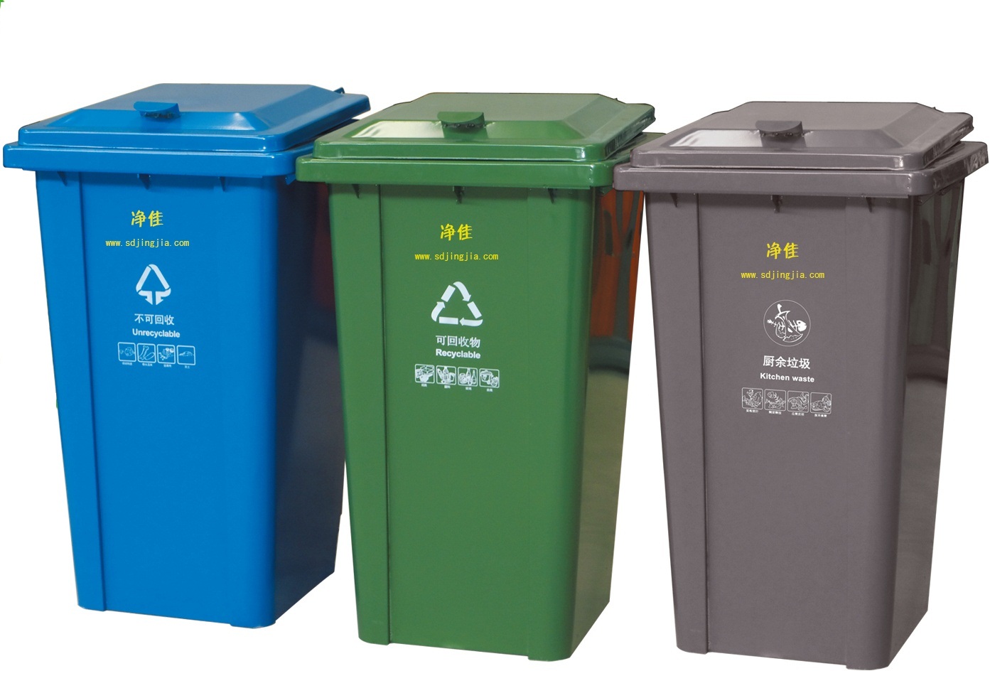 东营铁制垃圾桶，山东镀锌钢板环卫桶，