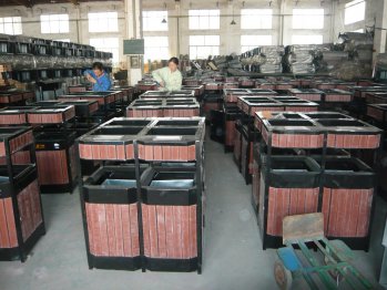 钢制垃圾桶组装