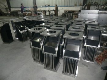 钢制分类垃圾桶组装