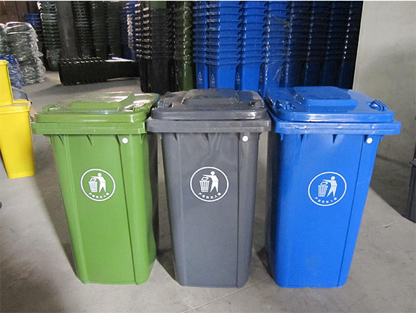 为东营市广饶县-成功供应3000只塑料垃圾桶