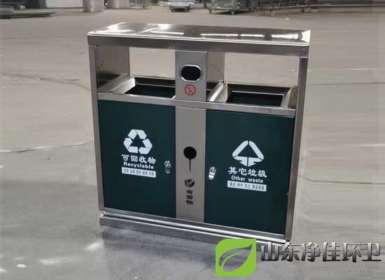 加厚不锈钢垃圾桶