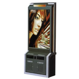 户外广告垃圾桶