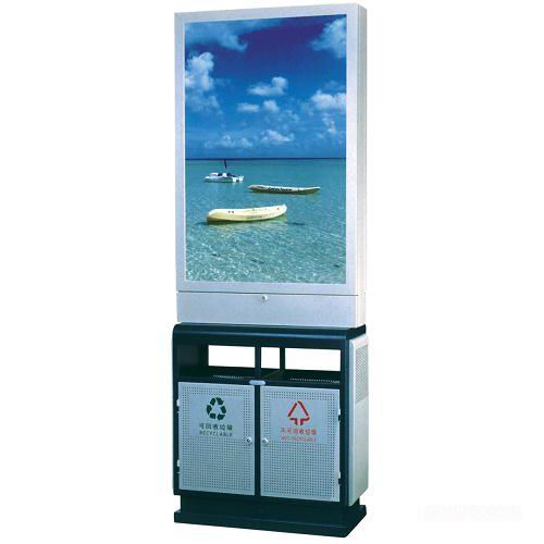广告垃圾桶