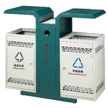 钢制分类垃圾桶